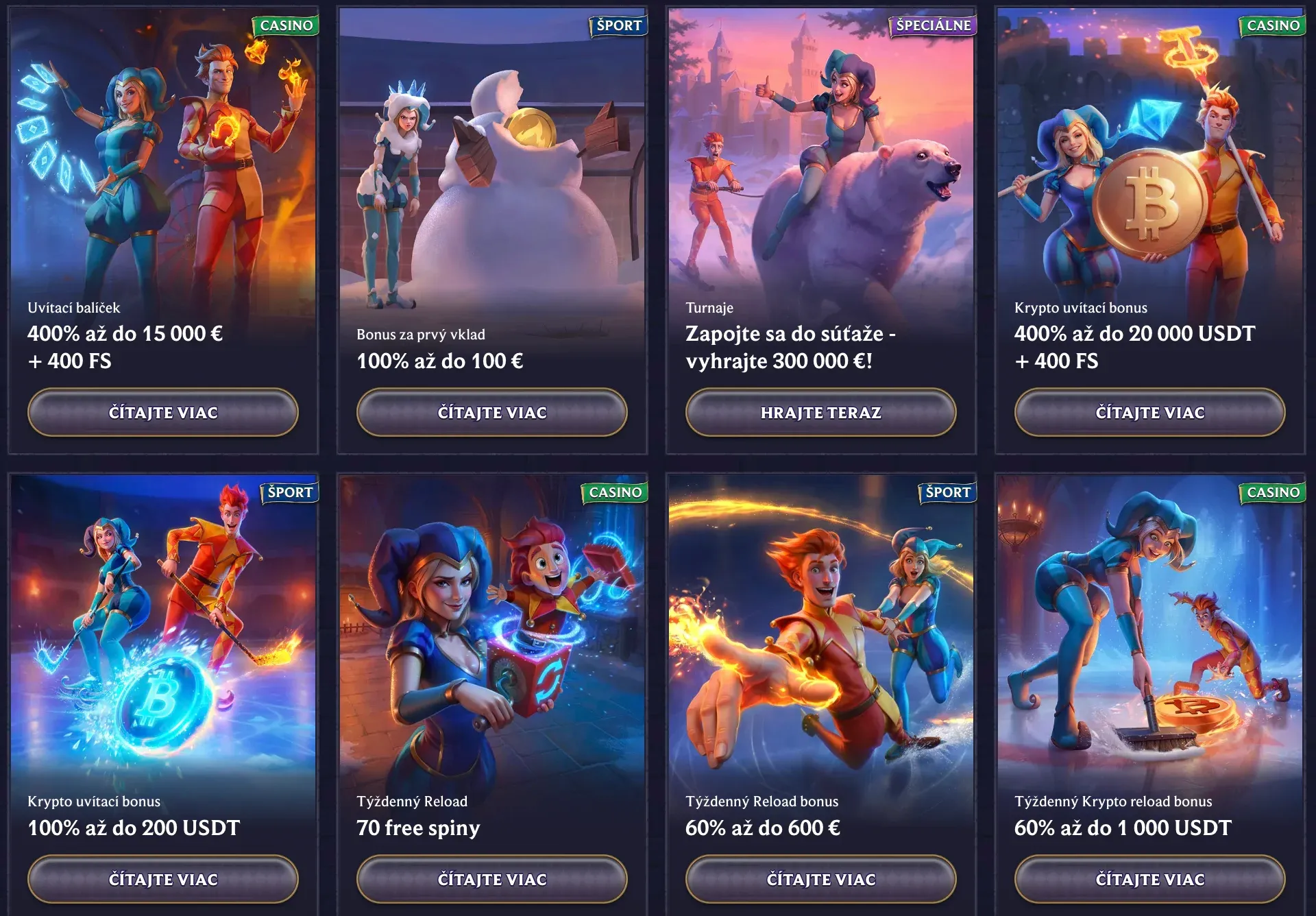 Propagácie v Lolajack casino